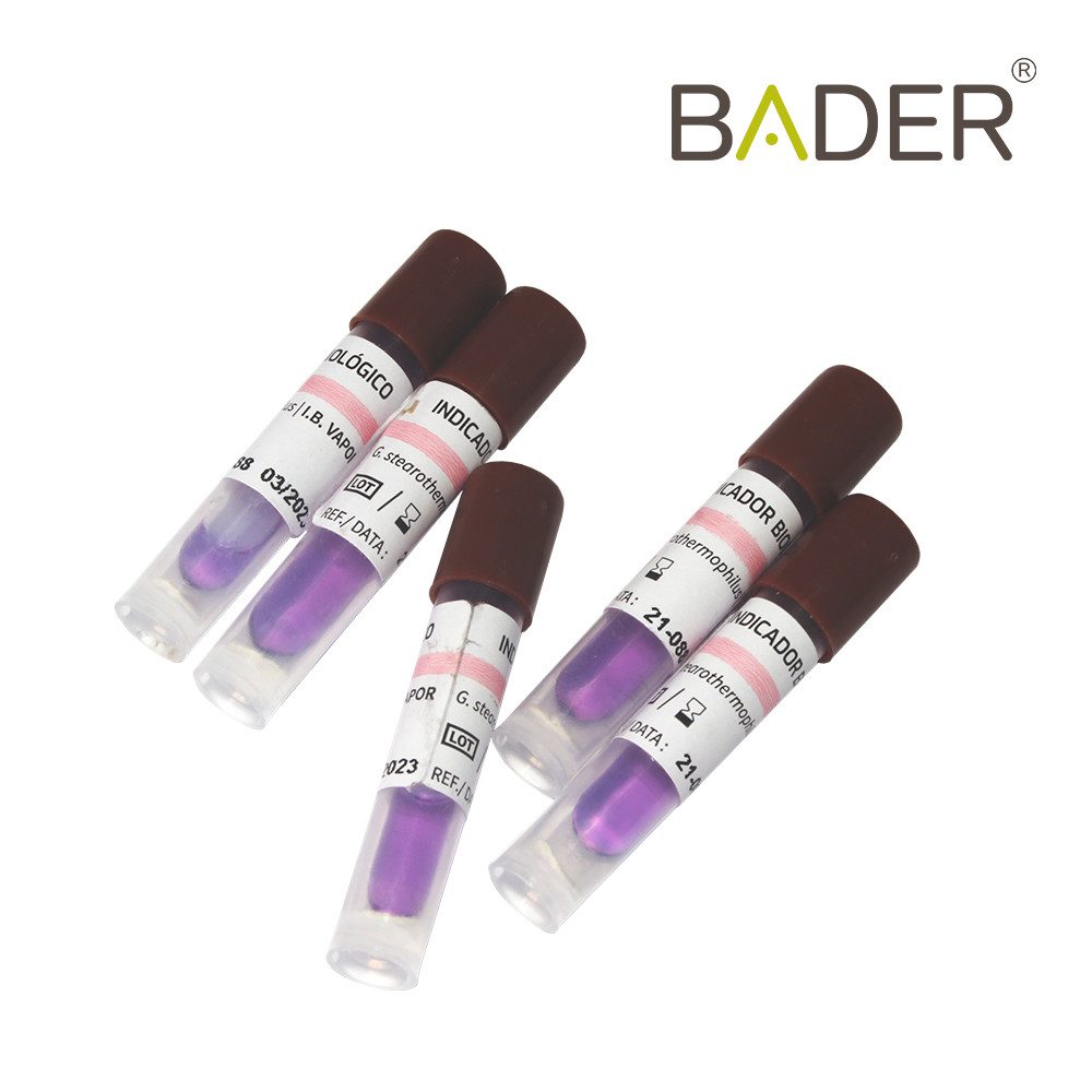 Indicador Biológico 3h ClickTest para Esterilización por Vapor BADER