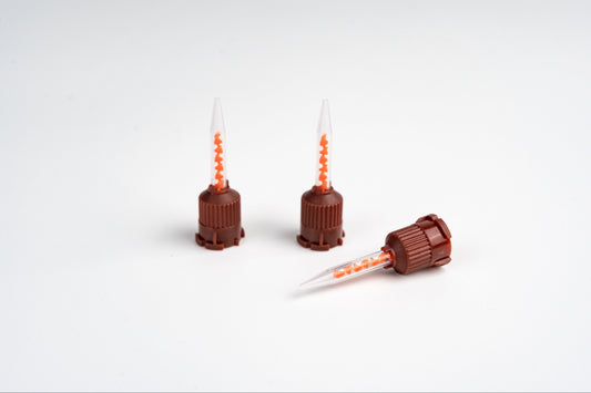 Puntas de Mezcla 1:1 4:1 . Marrones Cortas 48 Unidades