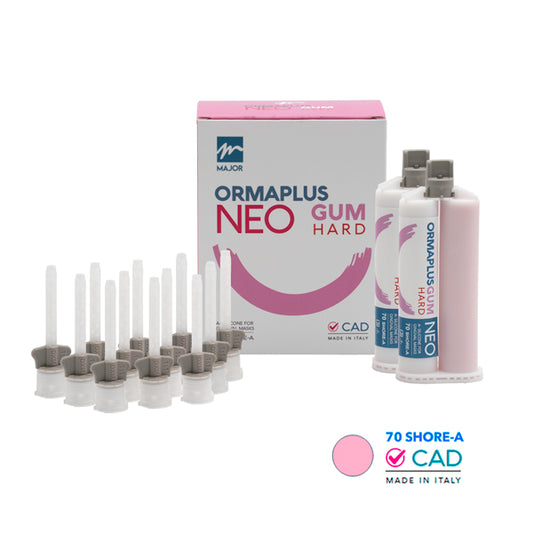 Silicona de encias ORMAPLUS NEO GUM HARD Silicona de alta precisión Rigida