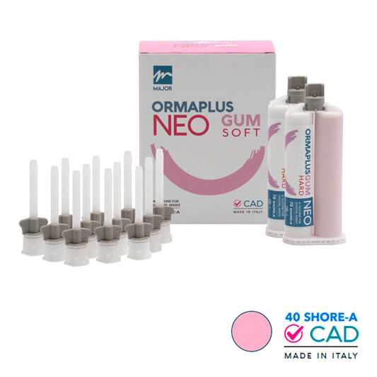 Silicona de encias ORMAPLUS NEO GUM  Silicona de alta precisión Blanda