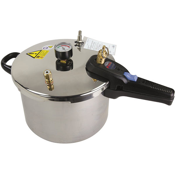 Olla polimerizadora neumatica – 6 L Mestra