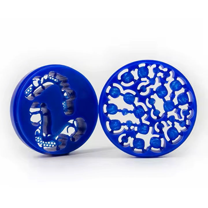 Discos de cera azul 98 mm diamtero