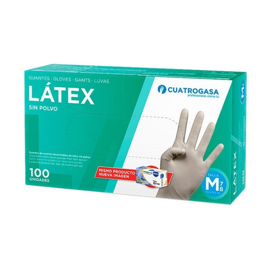 Guantes de Latex sin polvo S